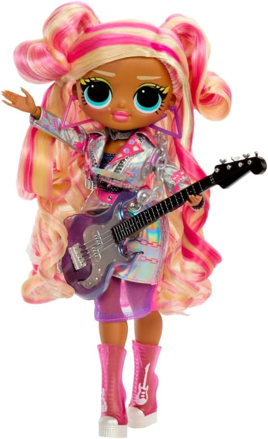 L.O.L. Surprise! Série OMG Eye Spy - Rockstar - Inclui 1 boneca, vem com roupas e acessórios, resolva pistas e desbloqueie surpresas, colecione todas as 4 bonecas.