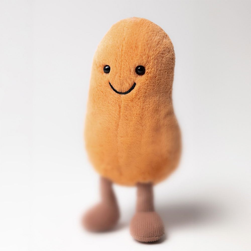 Jellycat Feijão Amuseável - C: 5 cm x l: 7 cm x a: 12 cm