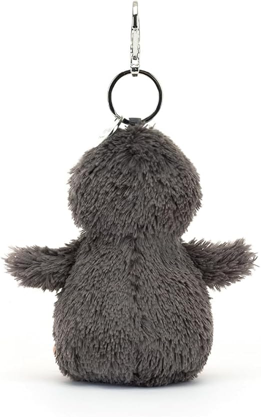 Jellycat - Chaveiro de pelúcia em formato de pinguim-amendoim, 4,5 polegadas, ótima ideia de presente, pinguim-amendoim, pinguim-amendoim