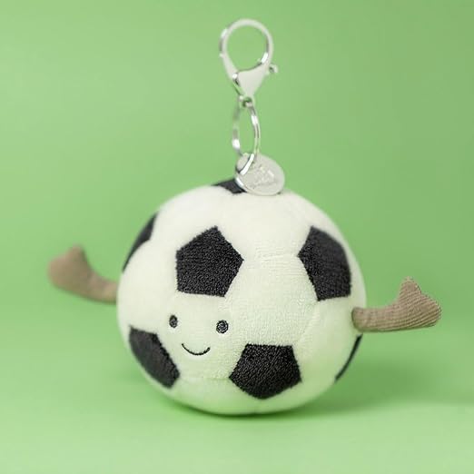 Jelly Cat Chaveiro com pingente de bolsa de futebol