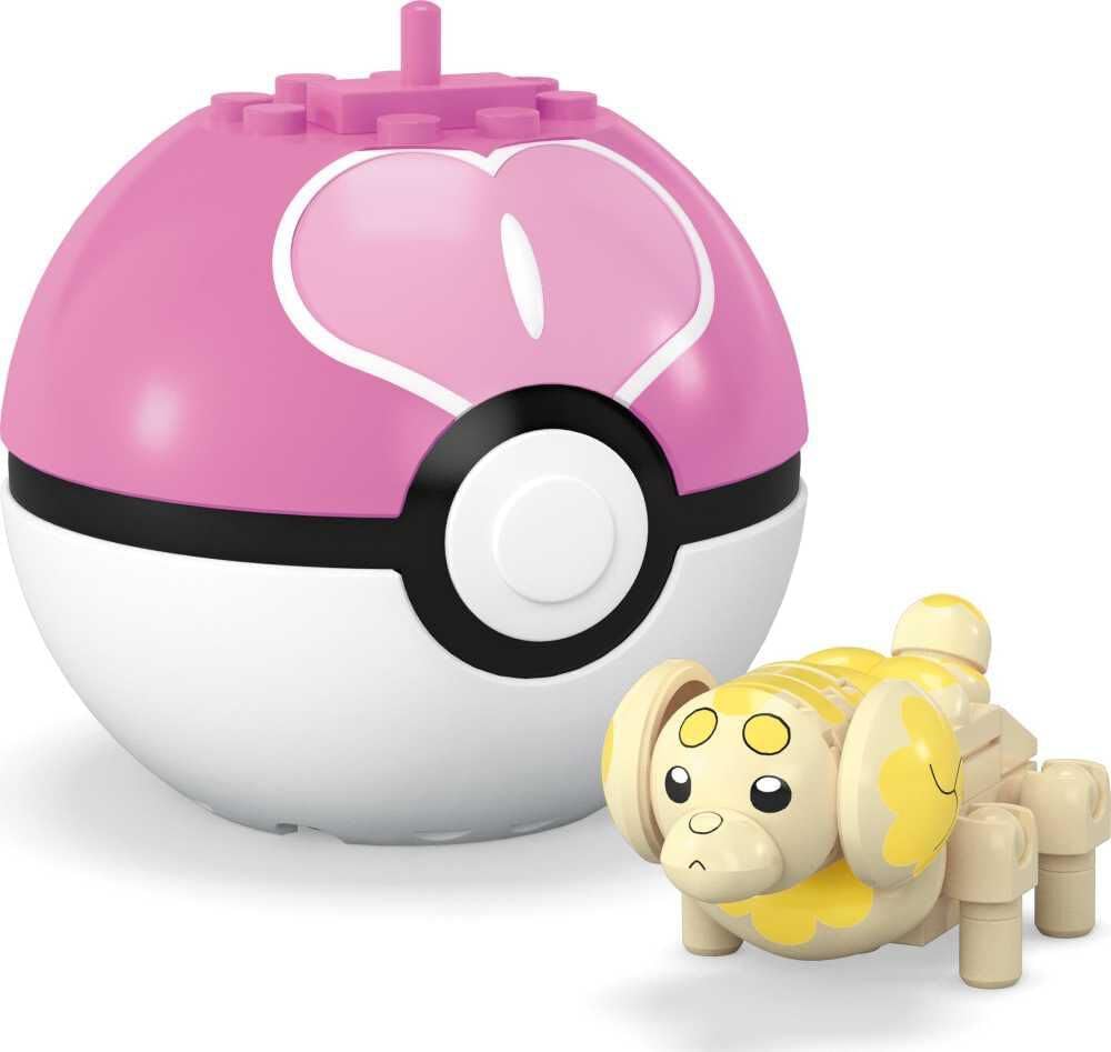 MEGA Pokémon Juguete de Construção Pokébola Colecionável Fidough