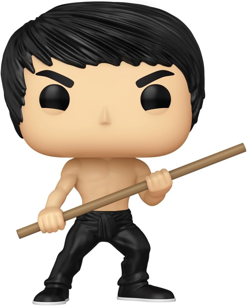 Funko Pop! Ícones Bruce Lee - (dinâmico) - Figura de vinil colecionável - Ideia para presente - Produtos oficiais - Brinquedos para crianças e adultos - Fãs de cinema - Figura modelo para colecionadores e exposição