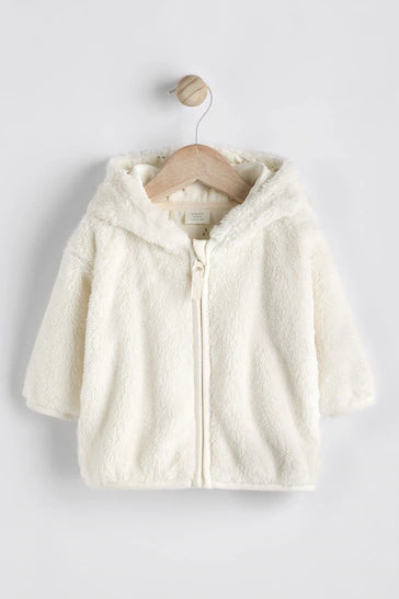 |Bebé| Abrigo polar Baby Cosy - Crema (0m-2 años)