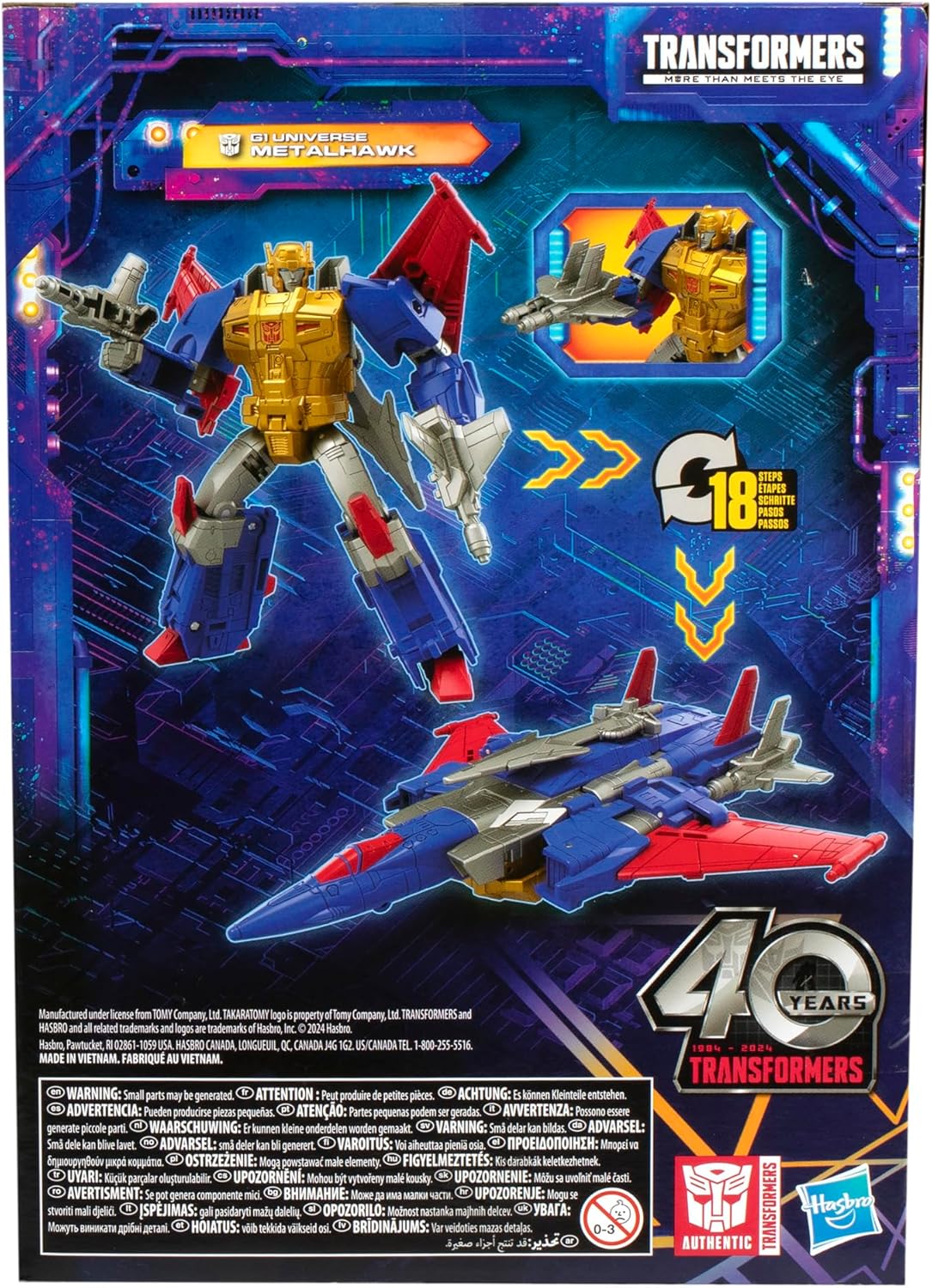 Figura de acção Transformers Legacy United Voyager Class Super-God Masterforce Metalhawk