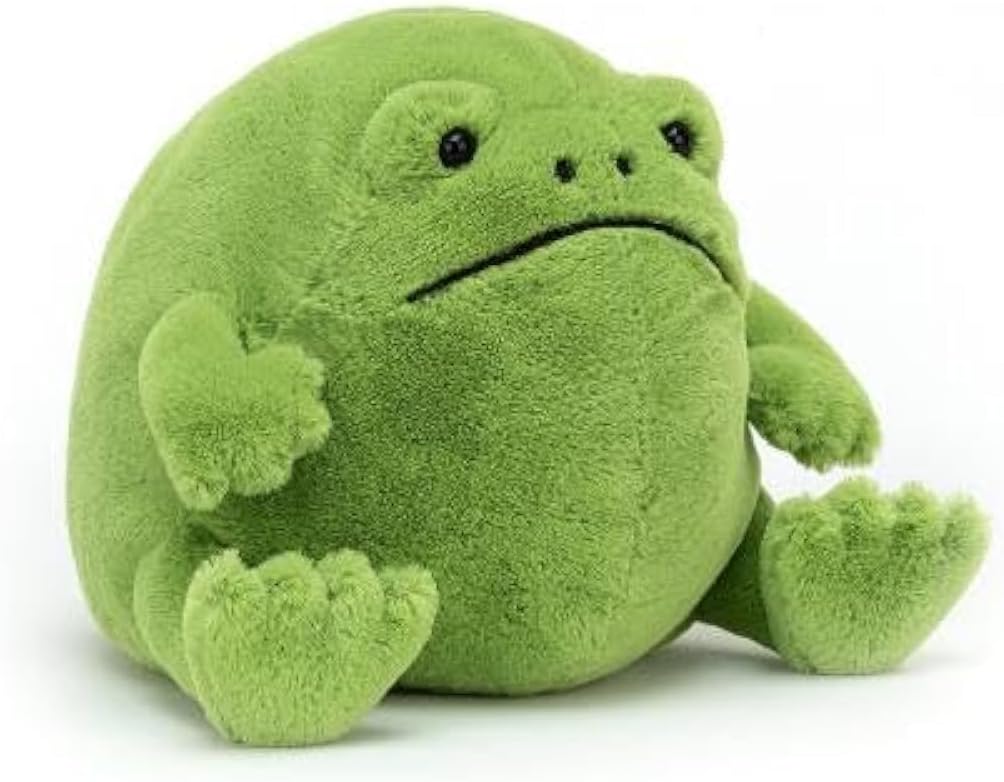Jellycat Ricky Rain Frog - C: 16 cm x C: 17 cm x A: 13 cm