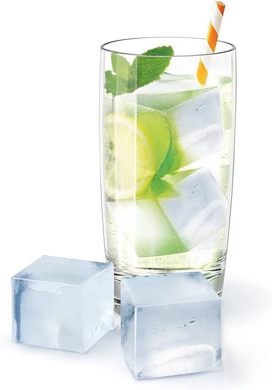 Bandeja para cubitos de hielo Zoku Jumbo Bandejas para cubitos de hielo gigantes - Juego de 2 - Verde, N/A