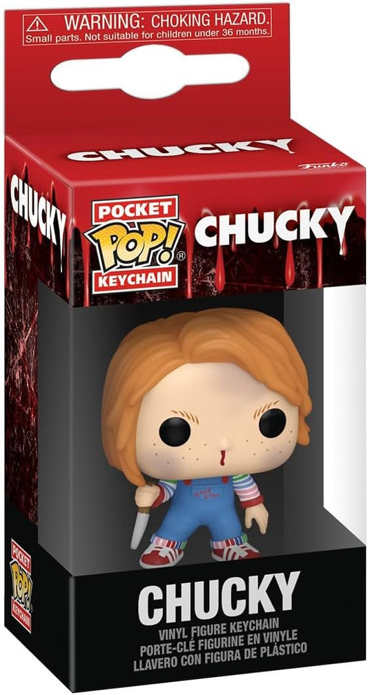 Funko Pop!: Horror - Chucky Franchise, Mini Figura Colecionável, Presente de Natal, Ideia de Presente, Produtos Oficiais, Fãs de Terror, Decoração de Mochila