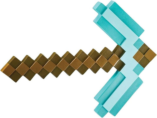 Disguise Acessório oficial da espada de diamante do Minecraft. Inspirado na espada de Steve apresentada no Minecraft. Perfeito para dramatização para lutar contra os Creepers. Tamanho único disponível