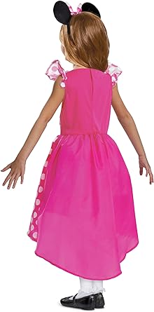 DISGUISE Fantasia clássica oficial oficial da Disney do Mickey Mouse para crianças inclui faixa de cabeça – feita com material super macio – vestido extravagante do Mickey Mouse para crianças e bebês, M