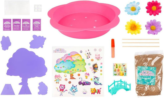 RMS International Casa de Bonecas da Gabby: Cultive Seu Próprio Jardim de Fadas com Flores - Brinquedo de Natureza para Crianças a partir de 3 Anos (70-0006)