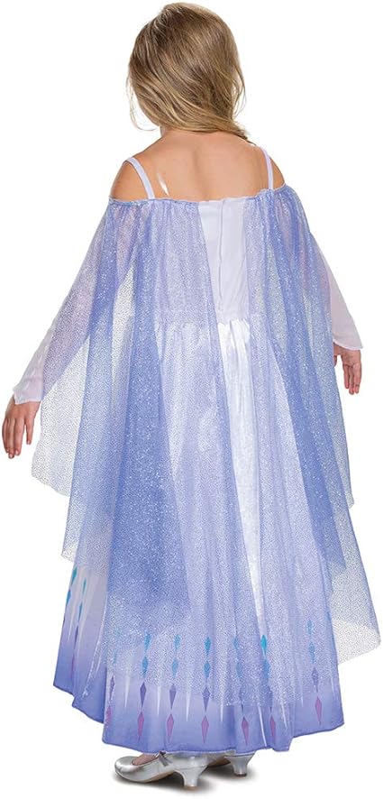 Disguise Fantasia Frozen Queen Elsa Deluxe para criança
