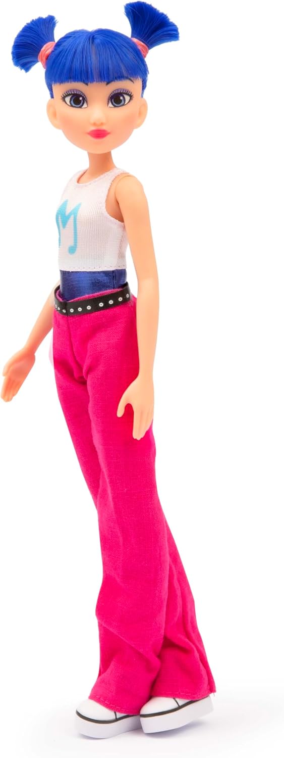 Winx Boneca Musa, Boneca Fashion, 27 cm de altura, Vestido totalmente articulado, Vestido como visto na nova série animada, Para crianças a partir de 3 anos de idade.