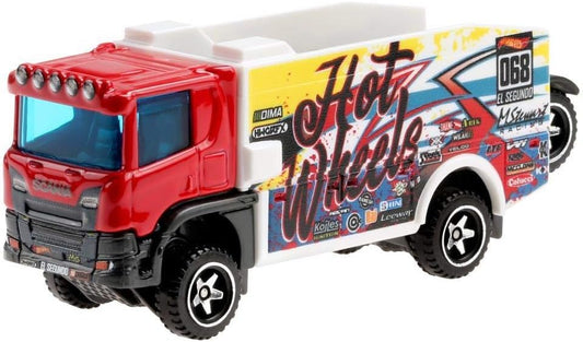 Hot Wheels Caminhão Scania Rally - modelos variados - 1 unidade