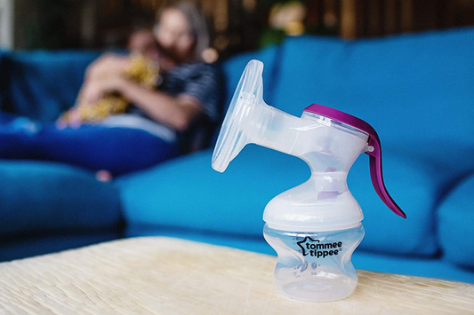 Tommee Tippee Made for Me Extractor de leche manual Mango ergonómico BPA Transparente