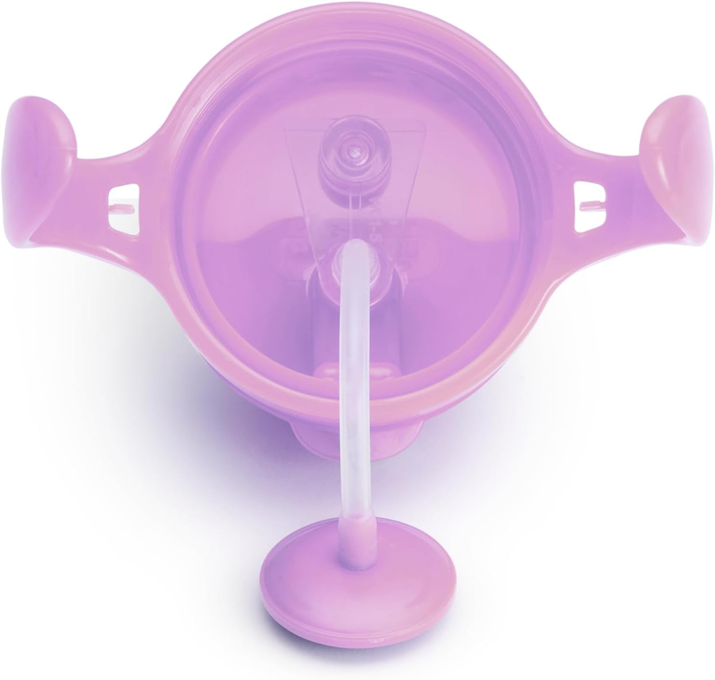 Munchkin Conjunto de copo de canudo Click Lock Tip & Sip para bebês e crianças pequenas, sem derramamento de BPA, copo para bebê próprio para máquina de lavar louça, copos infantis de palha ponderada, mamadeira - 7 onças/207 ml, pacote com 2, verde/azul