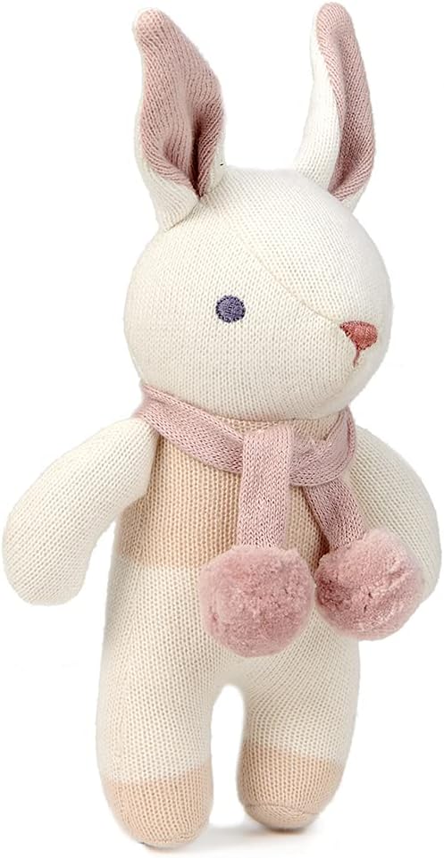 ThreadBear Design Set de regalo Baby Threads Bunny color crema - Regalo para bebé