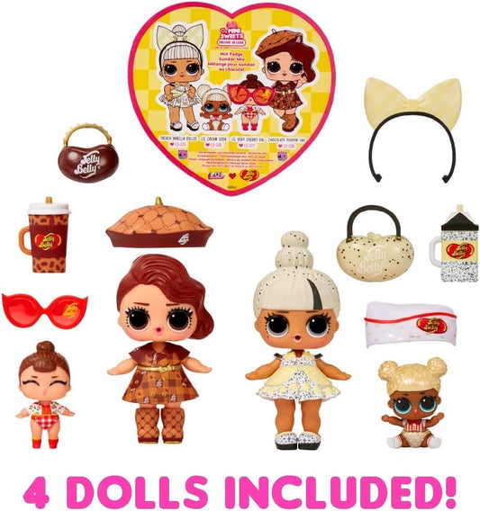 LOL Surprise Loves Mini Sweets Deluxe Series 2 - JELLY BELLY - Muñecas coleccionables con temática de dulces de edición limitada con sorpresa de agua y accesorios divertidos - para coleccionistas y niños de 4 años en adelante