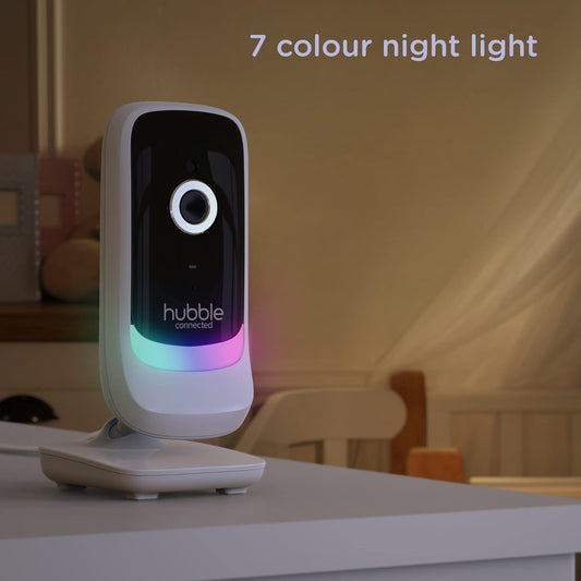 Binatone Hubble Nursery Monitor de bebê com vídeo brilhante de 2,8 polegadas, branco