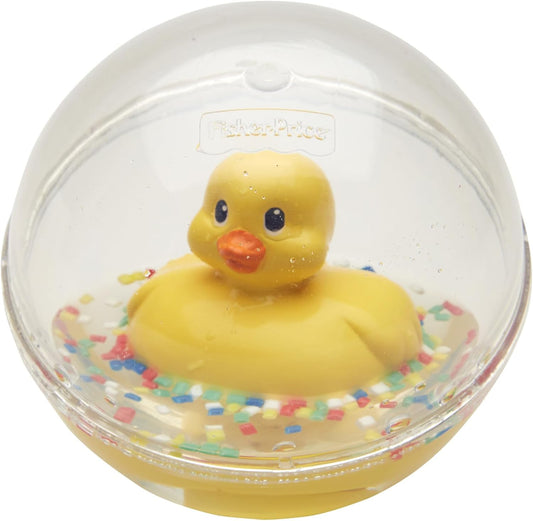 Fisher-Price Watermates, Pato, brinquedo de bola para bebês, ideal para engatinhar e brincar de perseguir, a partir de 3 meses de idade, 75676
