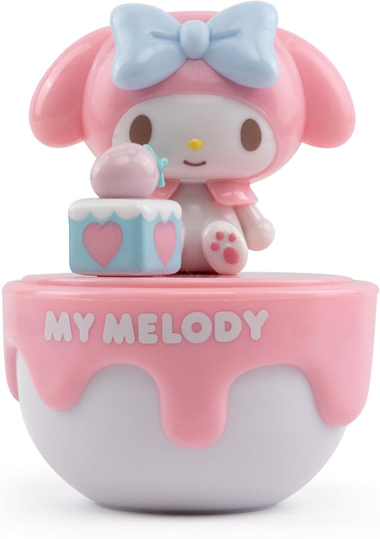 Bandai Sanrio Cápsula de 50º Aniversário Hello Kitty e Amigos – Figura Colecionável da My Melody de 8cm com Caixa de Exibição, Presentes Fofos da Sanrio, Colecionáveis Hello Kitty da Sanrio e Presentes de Anime para Meninas