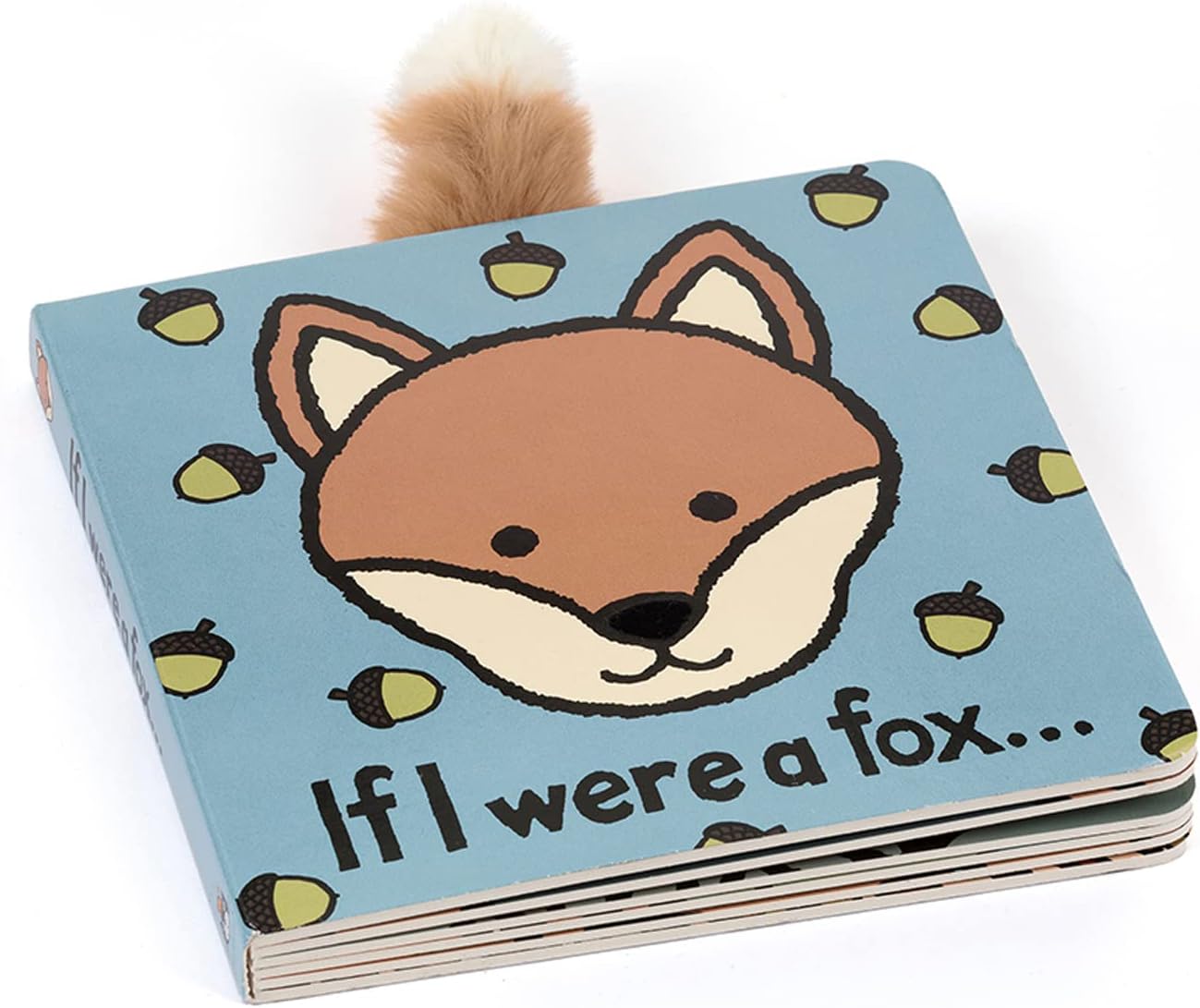 Jellycat Livros cartonados Baby, Se eu fosse uma raposa