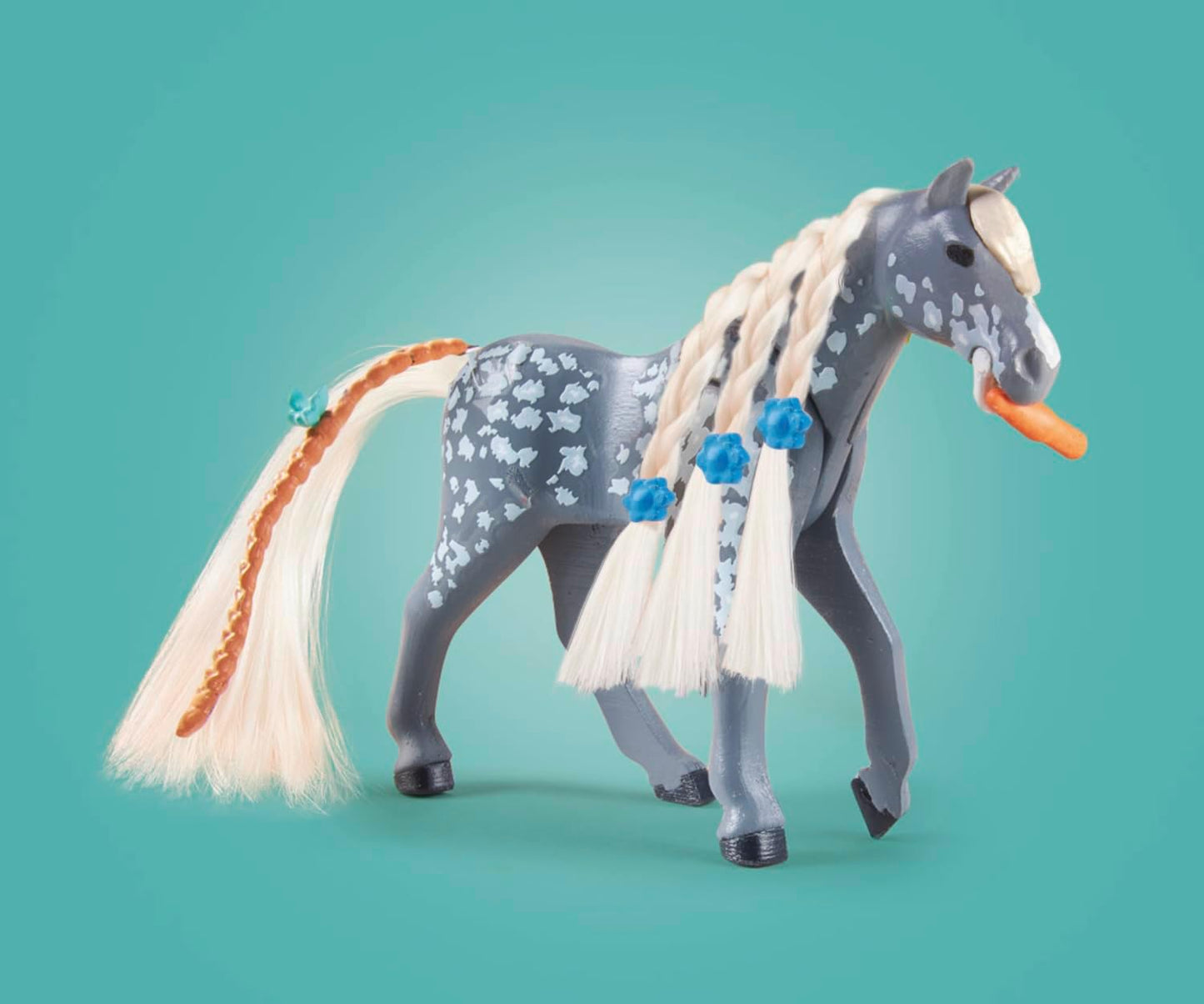 Playmobil 71353 Horses of Waterfall Puesto de caballos con Amelia y Whisper, Aventuras en el pintoresco Rancho de la Cascada, Juego de rol divertido e imaginativo, Juegos sostenibles adecuados para niños a partir de 5 años