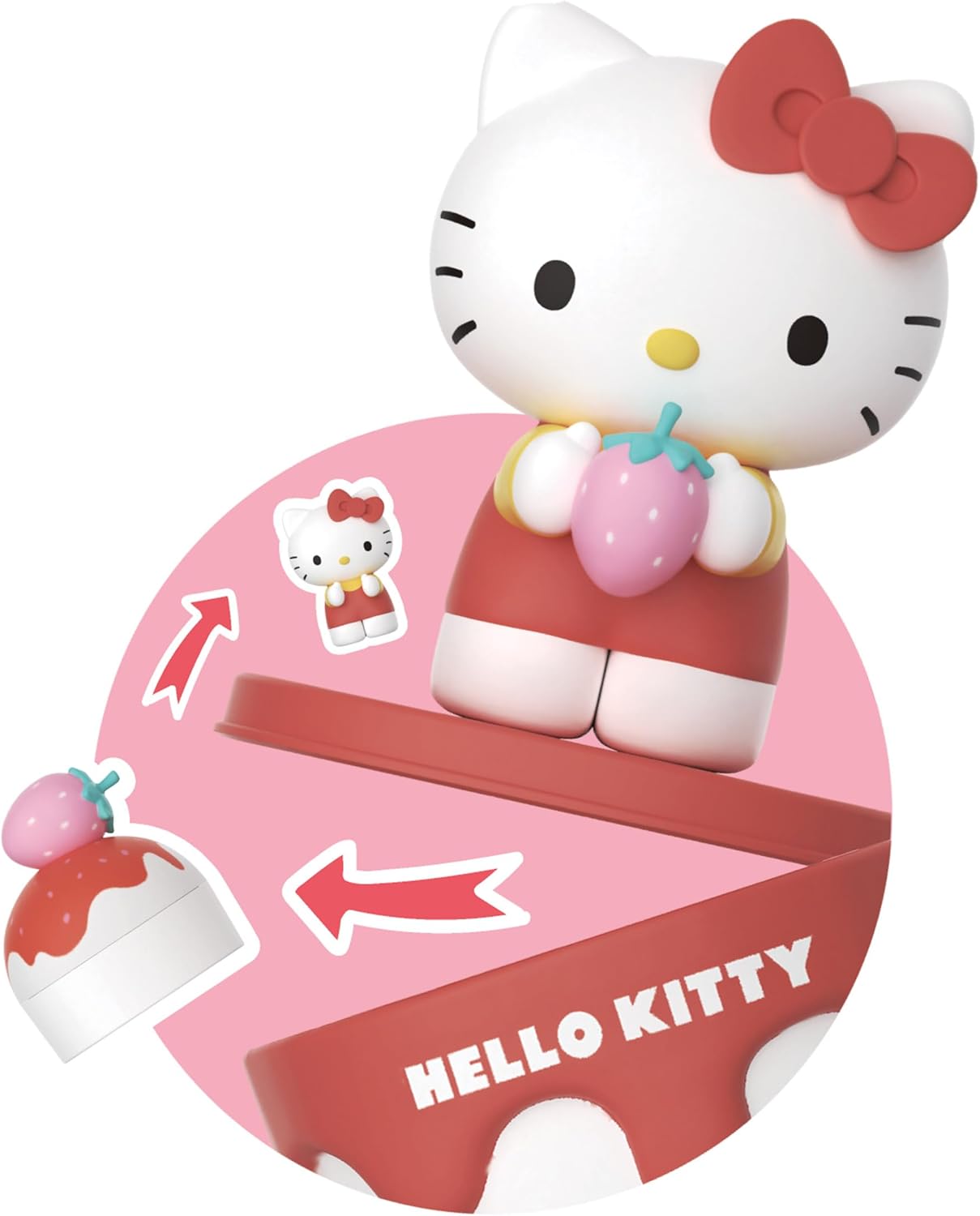 Surpresa de Bolo de Morango da Hello Kitty e Amigos - Hello Kitty