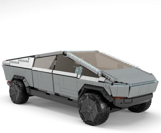 MEGA Brinquedo de construção de veículo Tesla para adultos, caminhão coletor Cybertruck com 3283 peças e acessórios, GWW84