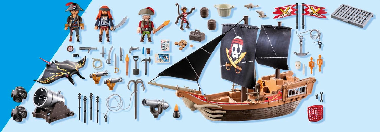 Playmobil 71530 Grande navio pirata com tripulação