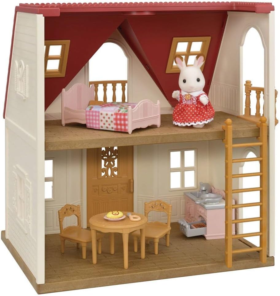Sylvanian Families 5567 Red Roof Cosy Cottage, casa de bonecas