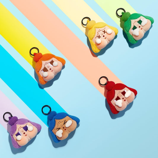 POP MART CRYBABY CHEER UP, BABY! SERIES - Bonecos de pelúcia da série 1 caixa de 2,5 polegadas, bonecos de ação articulados, design premium, presentes para fãs - brinquedo colecionável favorito