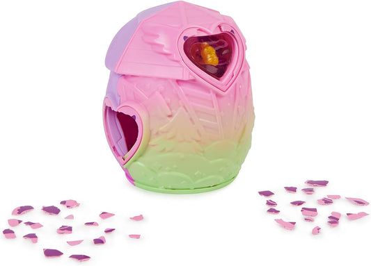 HATCHIMALS CollEGGtibles, conjunto de jogos domésticos Rainbow-cation Family Hatchy com 3 personagens e até 3 bebês surpresa (o estilo pode variar), brinquedos infantis para meninas