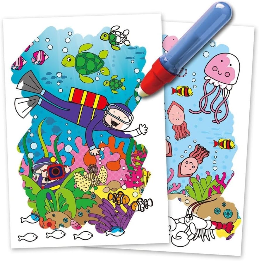 Galt Toys, Water Magic - Fadas, Livros de colorir para crianças a partir de 3 anos
