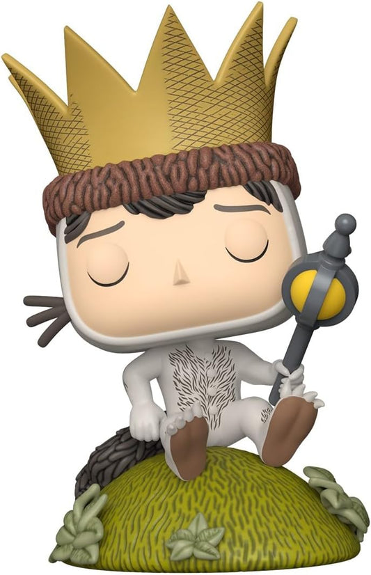POP! Premium: Onde Vivem os Monstros 2ª Temporada - Max com Cetro - Ideia de Presente - Produto Oficial - Brinquedos para Crianças e Adultos - Fãs da Série - Figura de Colecionador