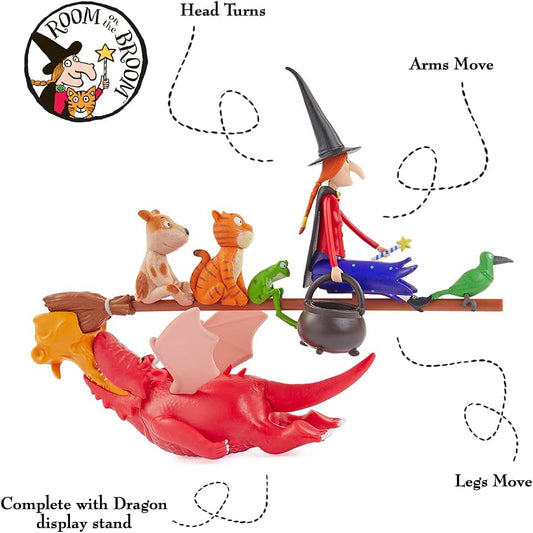 UAU! COISAS Conjunto "A Hora da História" | Bonecos de Ação Articulados Colecionáveis | Brinquedos e Presentes Oficiais da Julia Donaldson e Axel Scheffler Books and Films