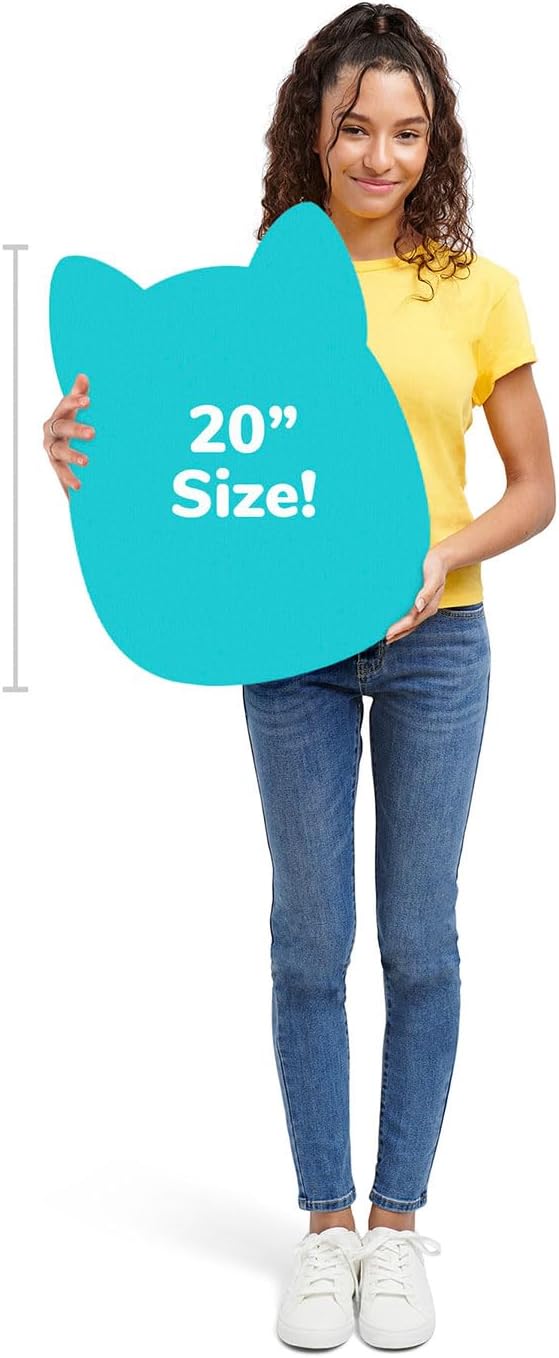 Squishmallows SQCR05401 7,5 polegadas-Minerva The Squa e Purple Griffin, multicolorido