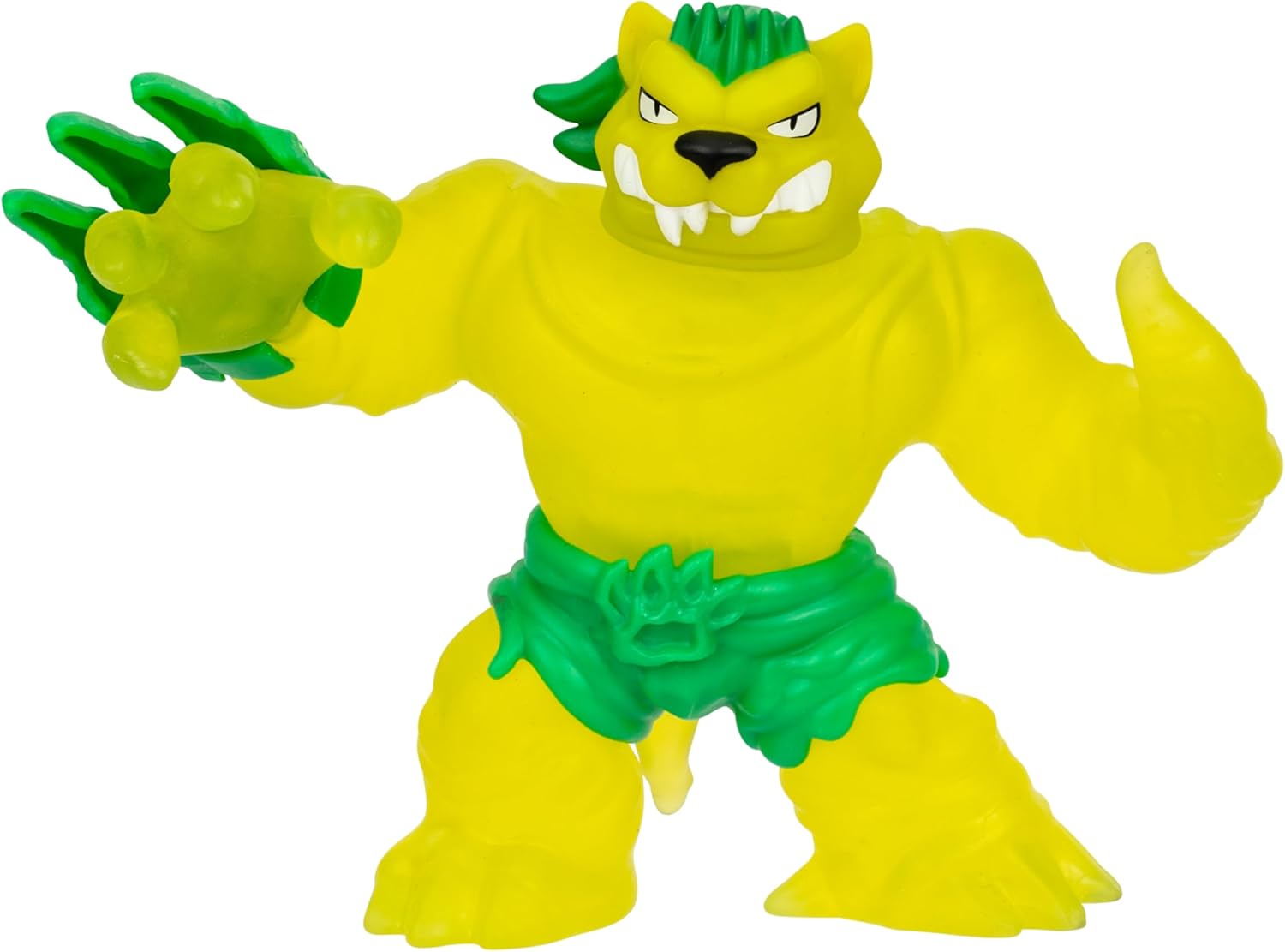 Heróis de Goo Jit Zu Meteor Madness, Figura de Ação Jagooar Elástica,