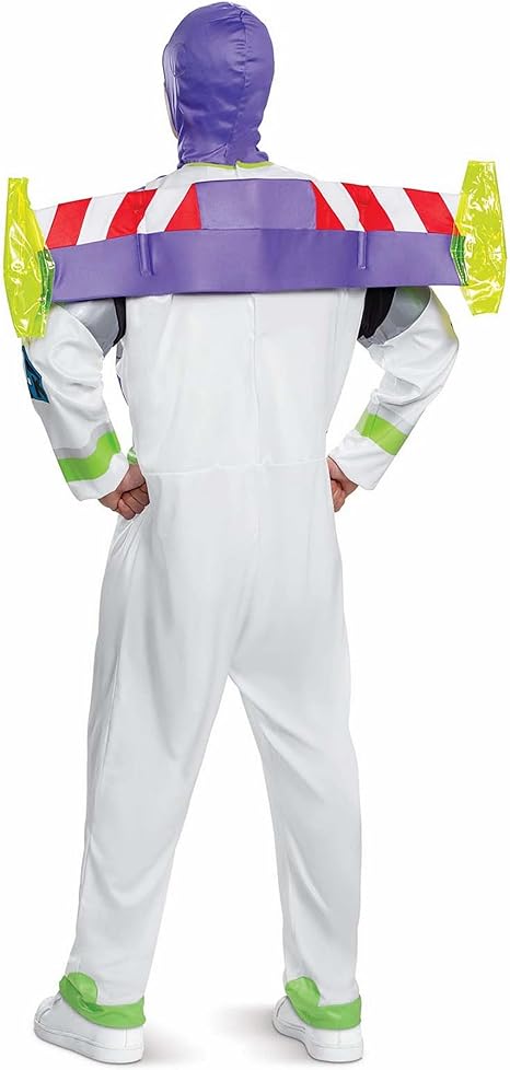 DISGUISE Disfraz clásico oficial de Disney Buzz Lightyear para adulto, disfraz de Toy Story para adulto