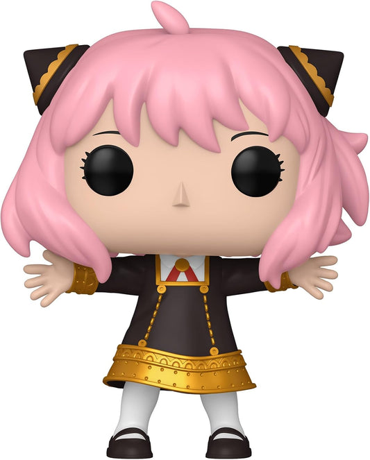 Funko Pop! Jumbo: Spy X Family - Anya Forger - Spy X Family - Figura de vinil colecionável - Ideia para presente - Produtos oficiais - Brinquedos para crianças e adultos - Fãs de cinema - Figura modelo para colecionadores