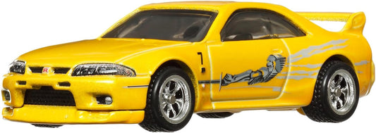 Hot Wheels Carros, pacote Premium Velozes e Furiosos, 5 carros fundidos em escala 1:64 do primeiro filme rápido em uma caixa de edição limitada para colecionadores, HKF08