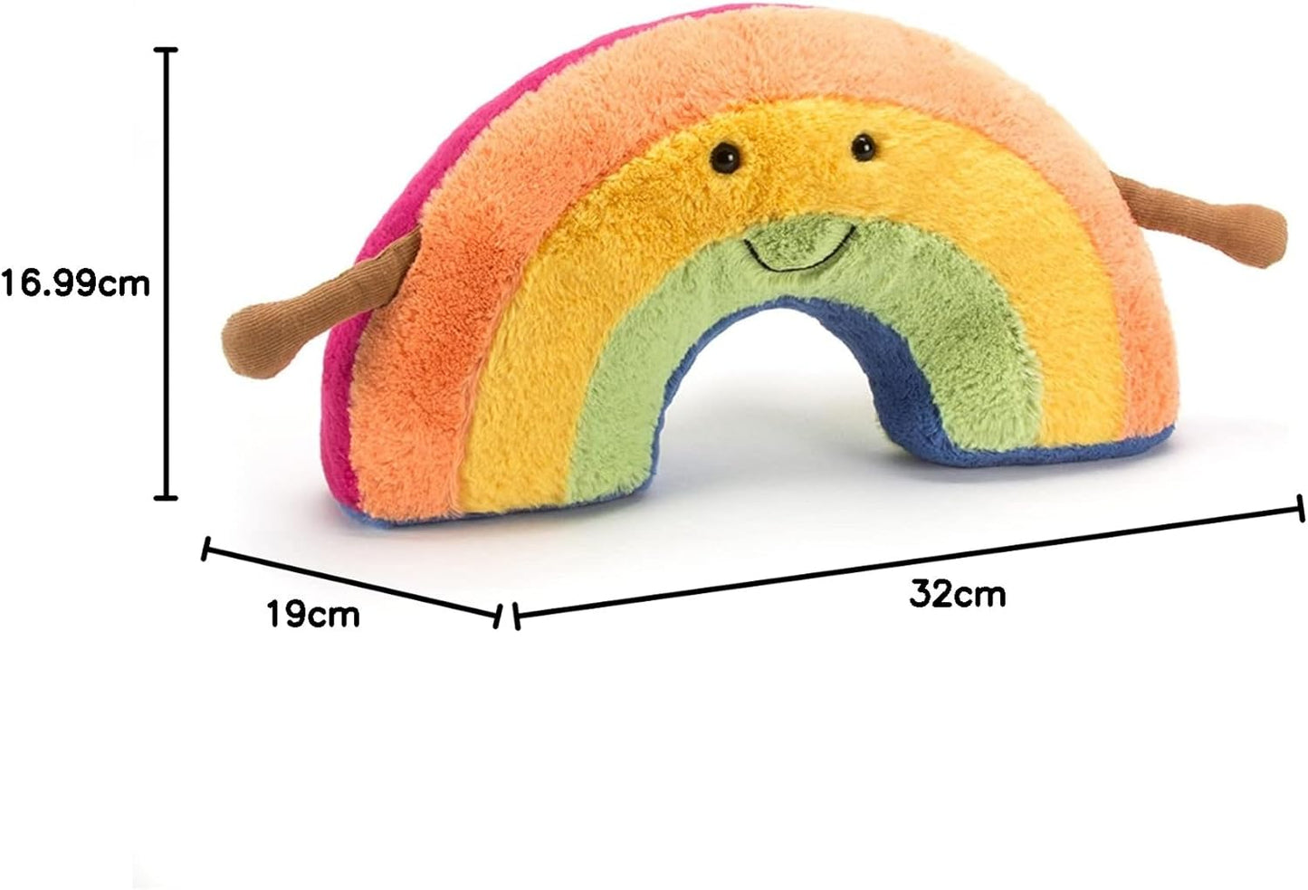 Jelly Cat Arco-Íris Divertido