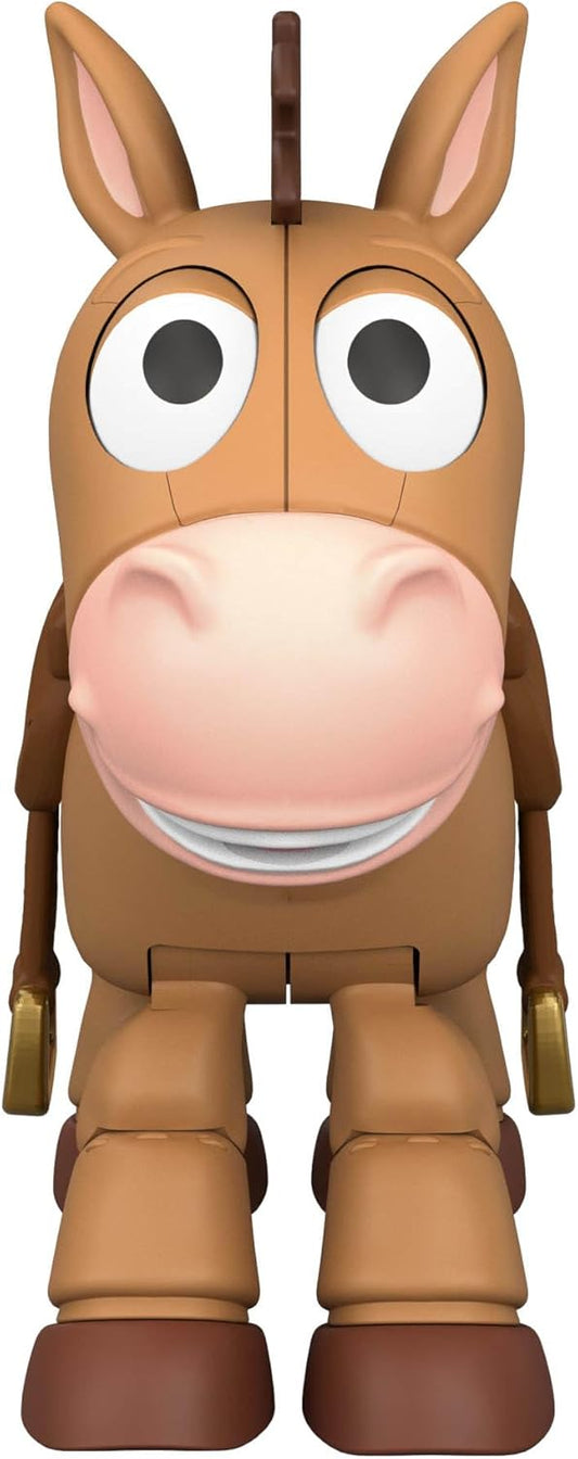 Mattel Disney e Pixar Toy Story 5 – Boneco Bullseye (Bala no Alvo) "Lil' Partner" | Figura articulada de aprox. 19 cm (7,4 pol.), posições de brincadeira ativadas por toque, com efeitos sonoros – JKV48