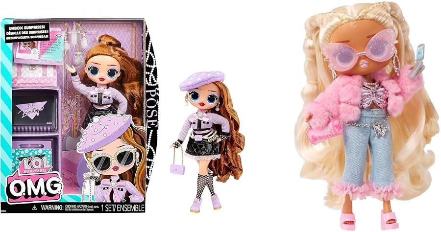 L.O.L. Surprise OH MEU DEUS. Boneca da moda - POSE - Inclui boneca, várias surpresas e acessórios fabulosos - Ótimo para crianças a partir de 4 anos