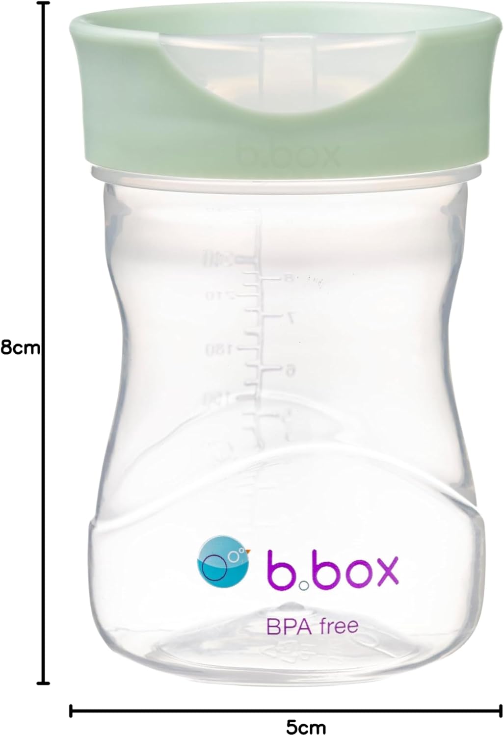 b.box: Copo de Treinamento Infantil Abertura de Fluxo Livre, Ótima Transição do Copo de Treinamento para o Copo Infantil. Livre de BPA, Pode Ser Lavado na Lava-louças | a partir de 12 meses | 240ml