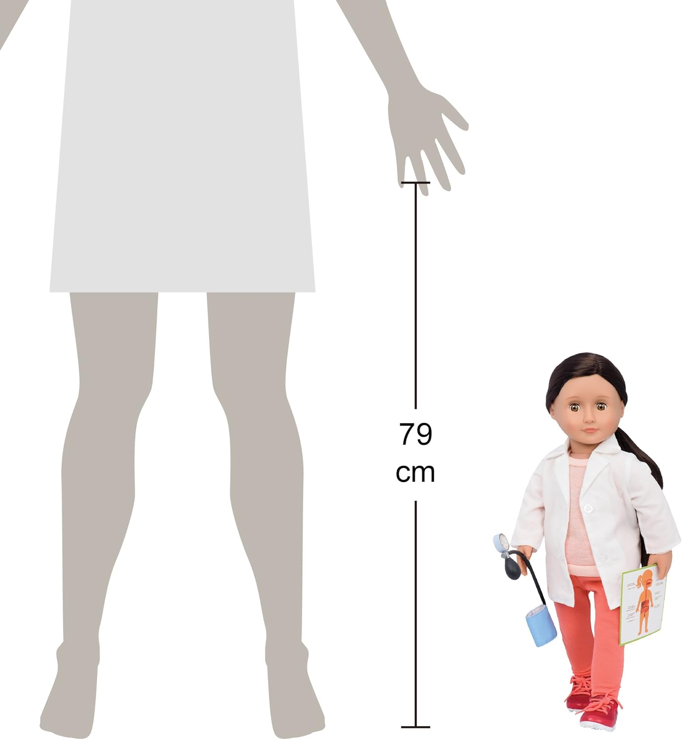 A Nossa Geração BD31119 Nicola Professional Doll Speciality, Vários