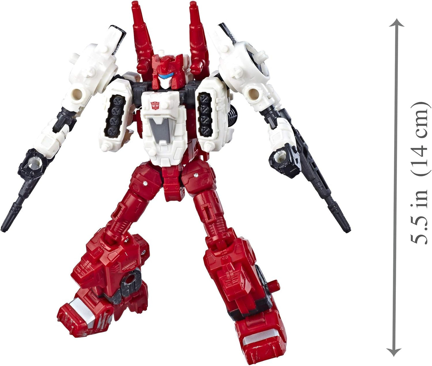 Transformers Generations War for Cybertron Deluxe WFC-S22 Autobot Six-Gun Weaponizer Action Figure - Siege Chapter - Adultos e crianças a partir dos 8 anos, 5