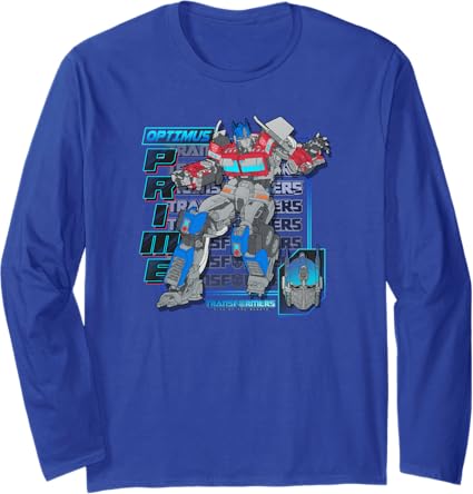 T-shirt de manga comprida Transformers: The Rise of the Beasts Optimus Prime Epic Showcase
