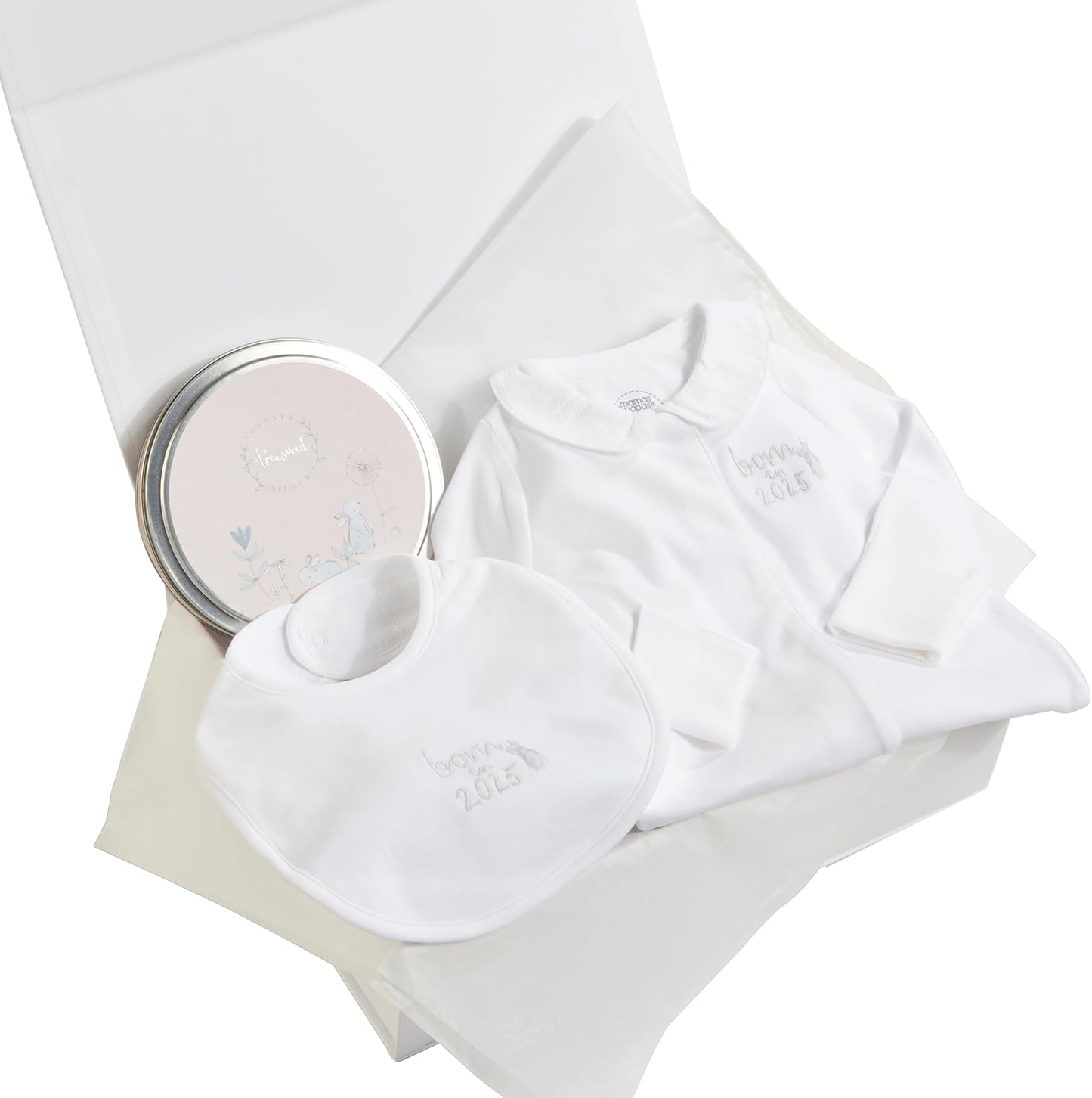 Mamas & Papas, Caixa de Oferta para Bebé Menino, Conjunto de Oferta para Bebé Recém-nascido - Nascido em 2025 - Médio