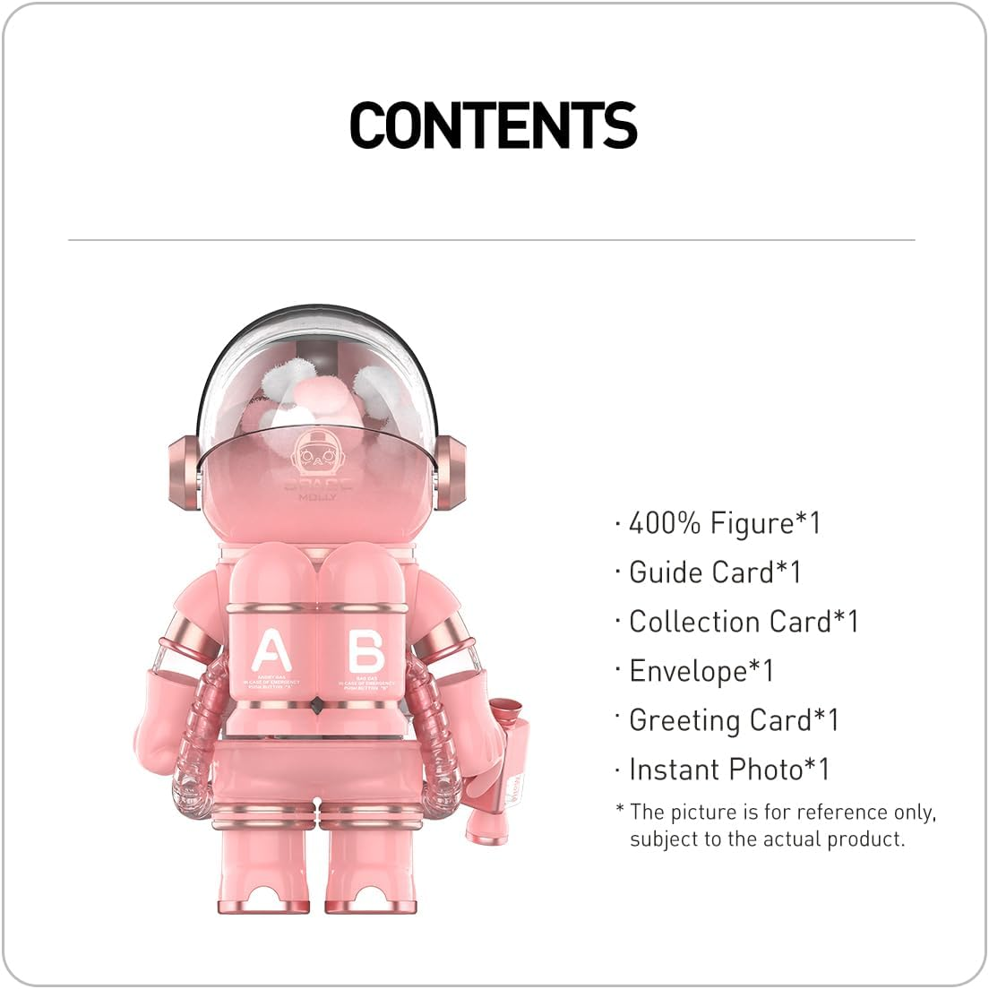 POP MART MEGA 400% SMITTEN LOVE Presentes de design premium para mulheres, boneco de ação colecionável chique favorito dos fãs