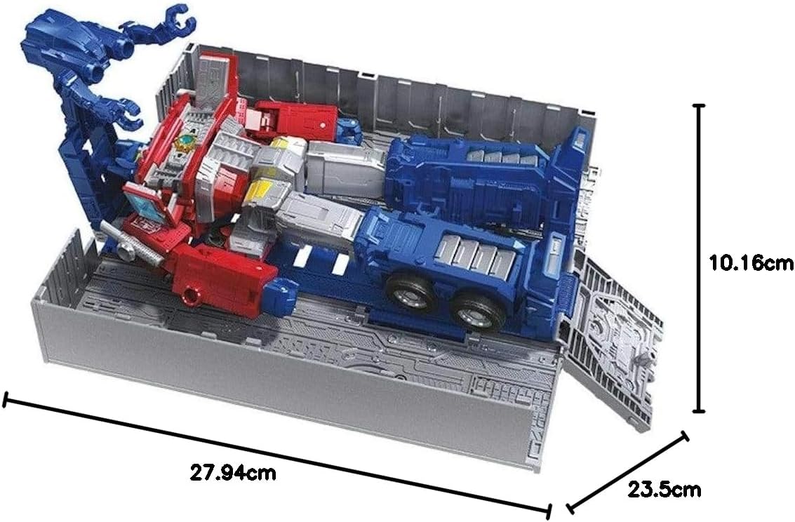 Transformers Generations War for Cybertron: Earthrise Leader WFC-E11 Optimus Prime - Figura de Acção - Para Crianças a partir dos 8 Anos, 17,5 cm